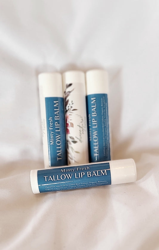 Minty Fresh Tallow Lip Balm