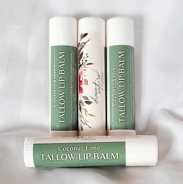 Coconut Lime Tallow Lip Balm