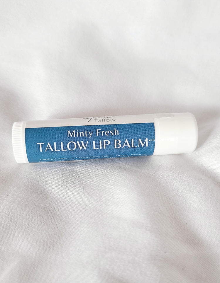 Minty Fresh Tallow Lip Balm